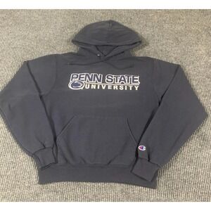 Penn State‎ Nittany Lions Hoodie Mens Small Blue Sweatshirt College Football Eco